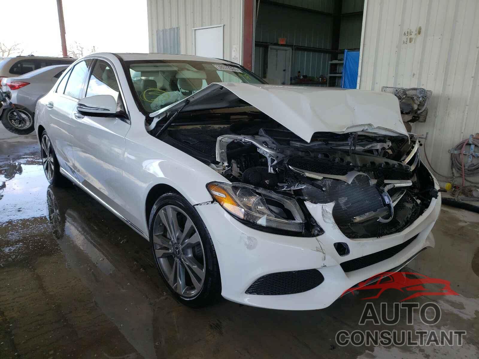 MERCEDES-BENZ C CLASS 2018 - 55SWF4JB4JU276232