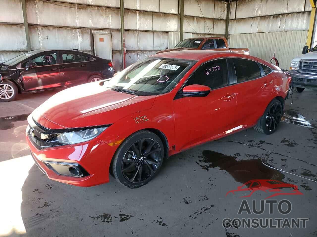 HONDA CIVIC 2019 - 2HGFC2F86KH512288