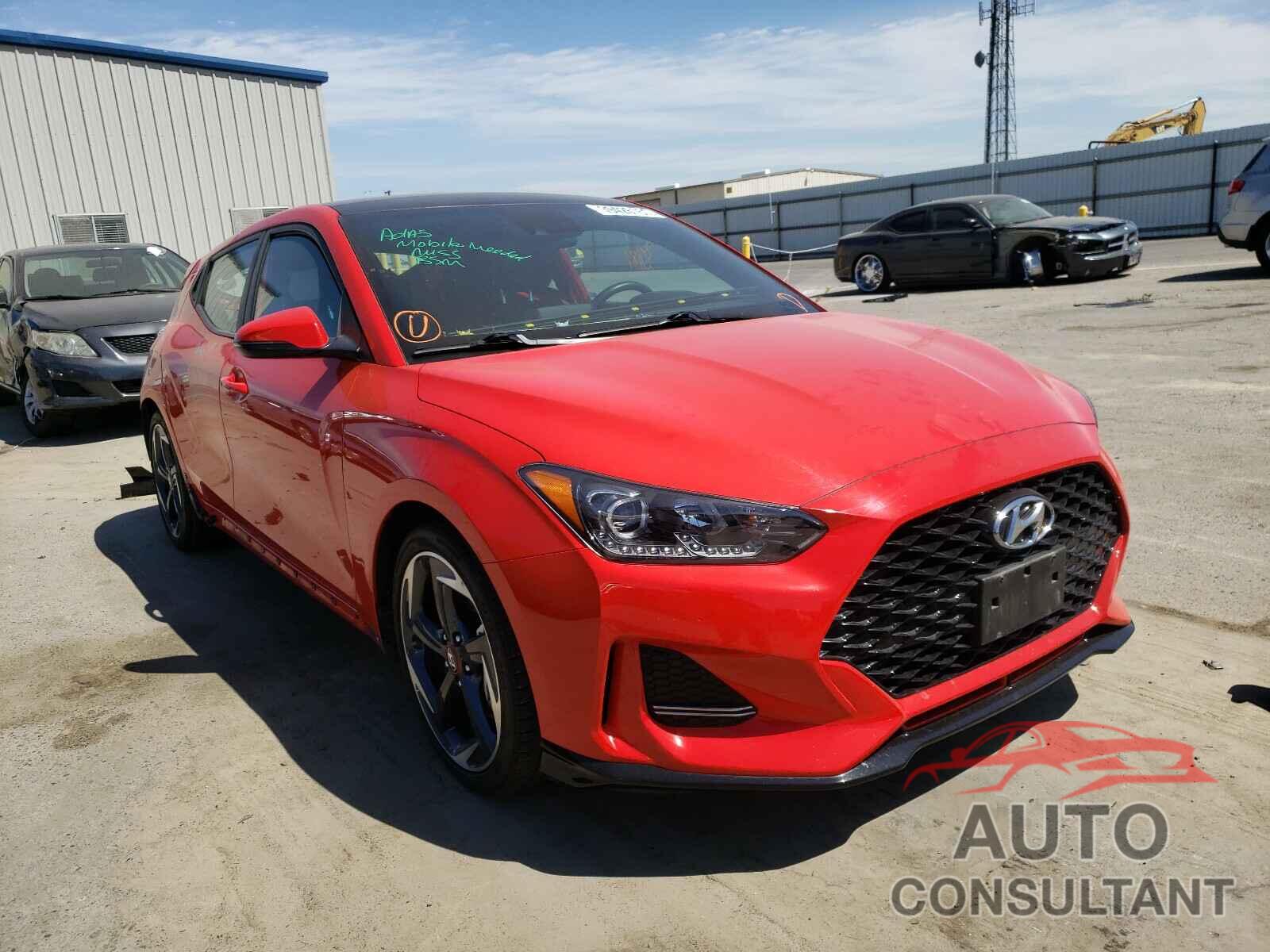 HYUNDAI VELOSTER 2020 - KMHTH6AB3LU024620