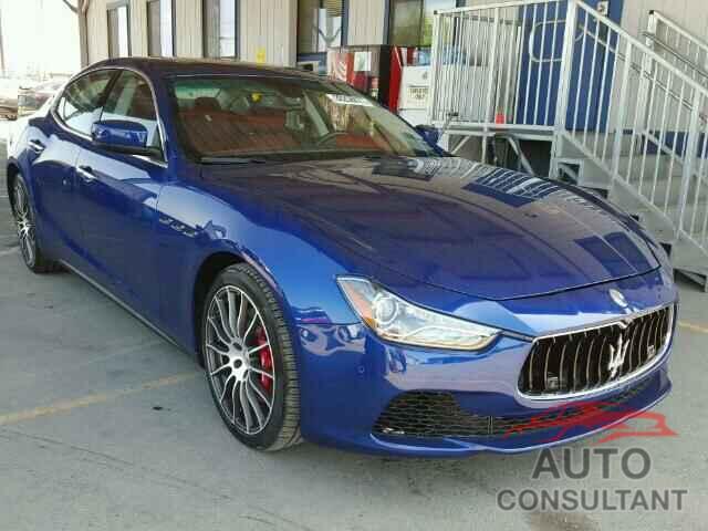 MASERATI ALL MODELS 2016 - ZAM57RSA5G1177204