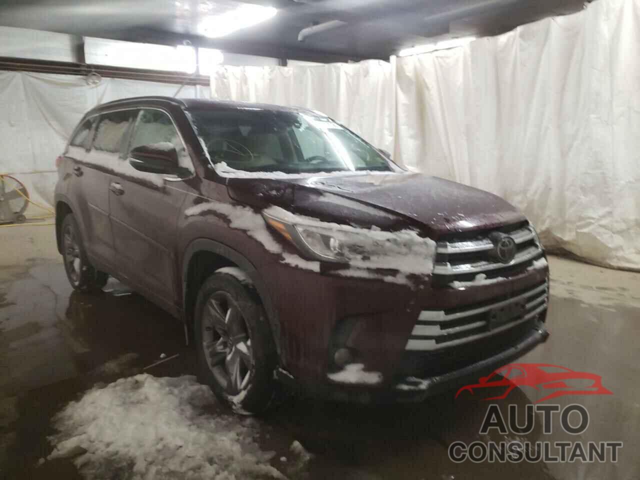 TOYOTA HIGHLANDER 2018 - 5TDDZRFH7JS486653