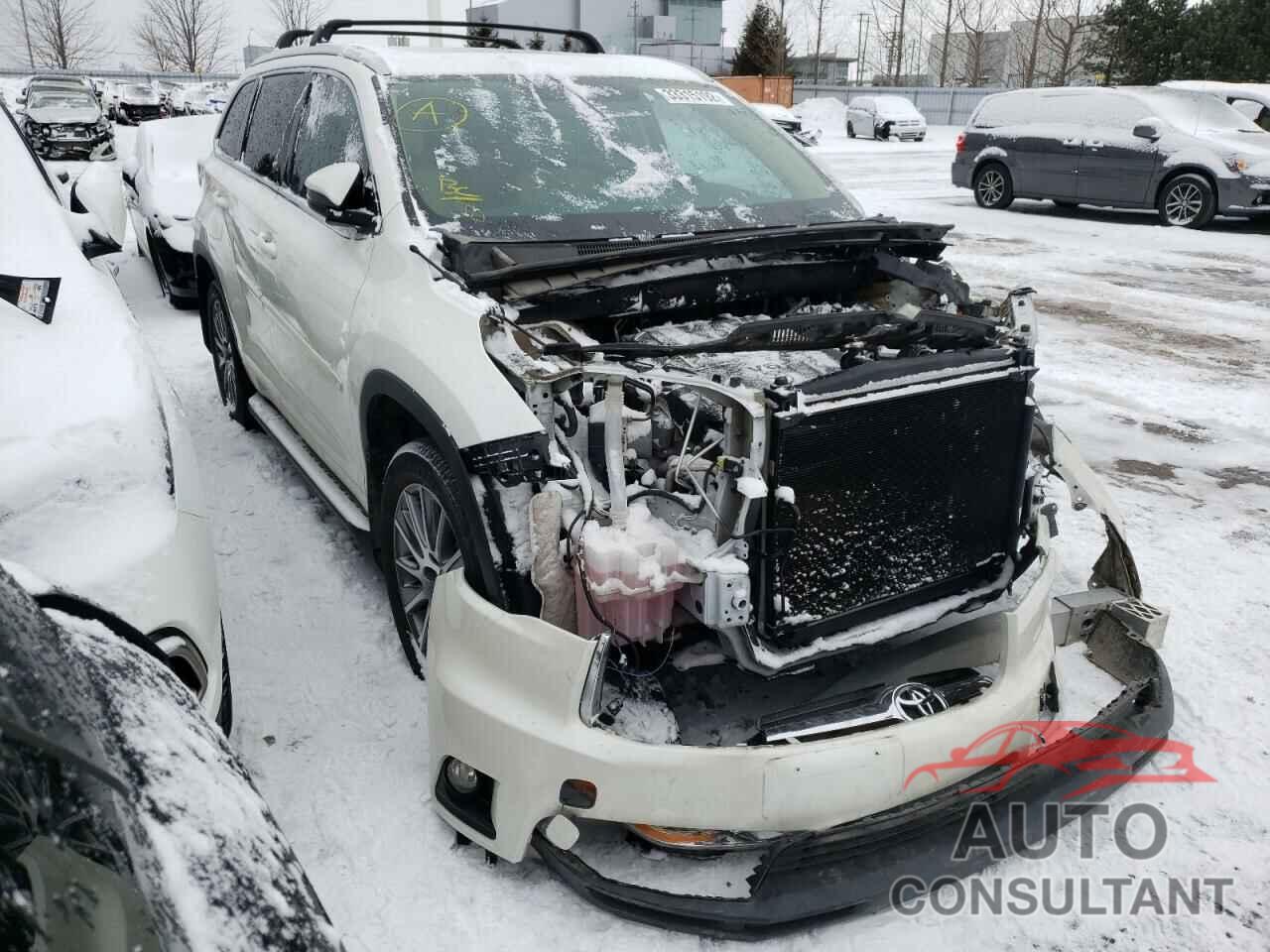 TOYOTA HIGHLANDER 2016 - 5TDJKRFH1GS309936