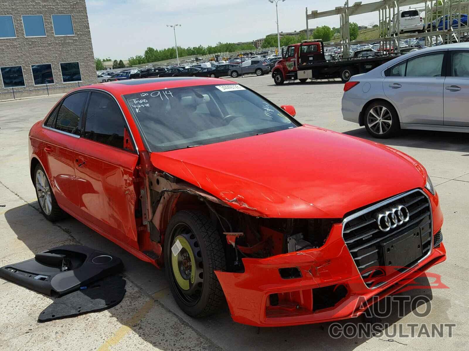 AUDI A4 2016 - WAUFFAFL1GN007274