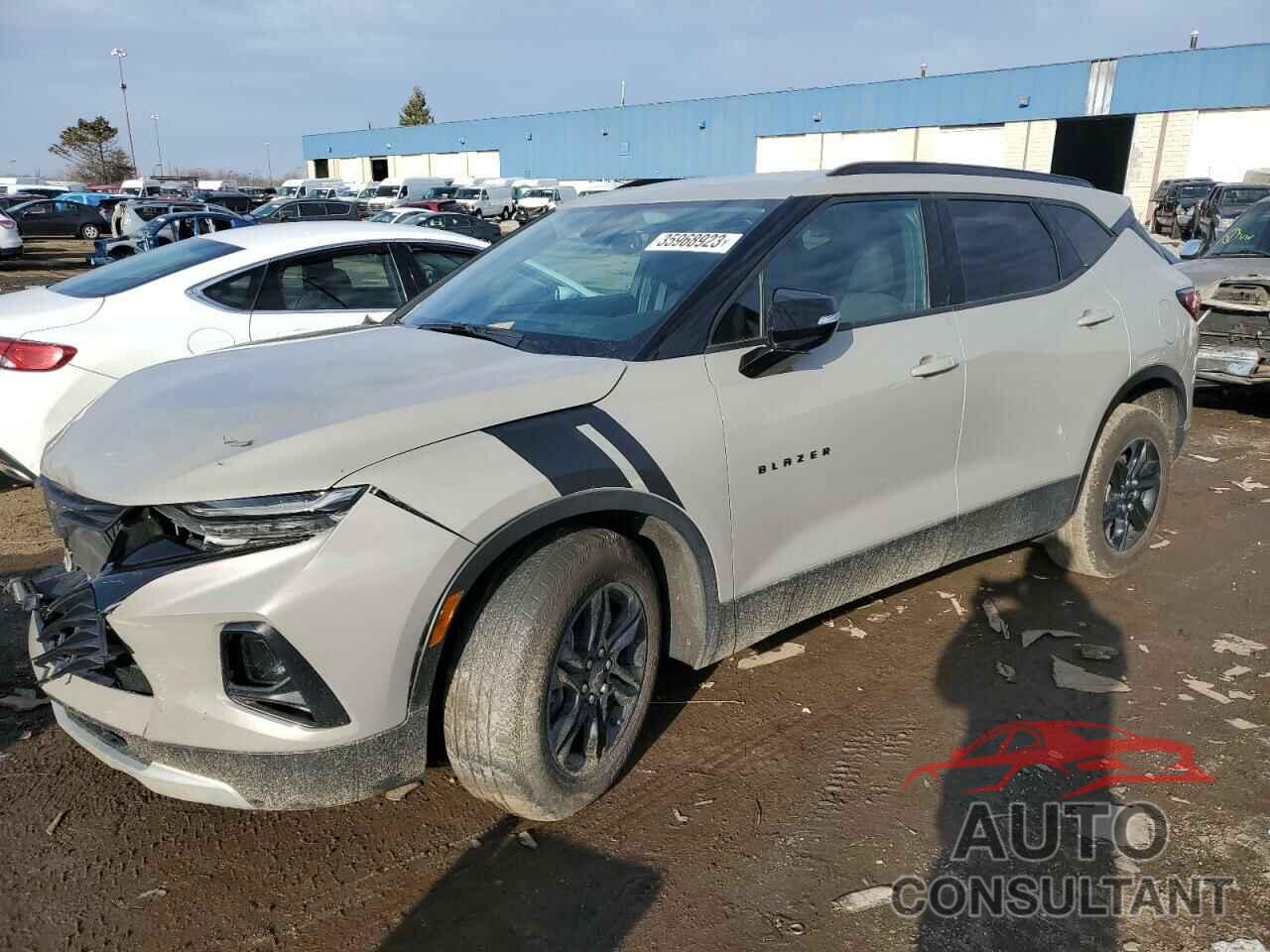 CHEVROLET BLAZER 2021 - 3GNKBCRS6MS507015