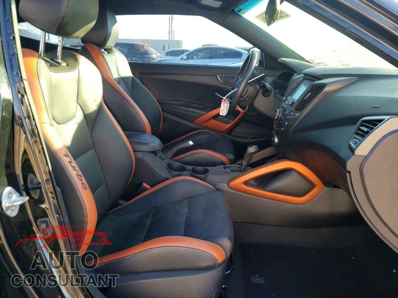 HYUNDAI VELOSTER 2017 - KMHTC6AE3HU314453