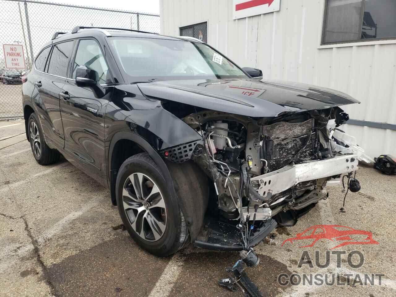 TOYOTA HIGHLANDER 2021 - 5TDHARAH3MS505333
