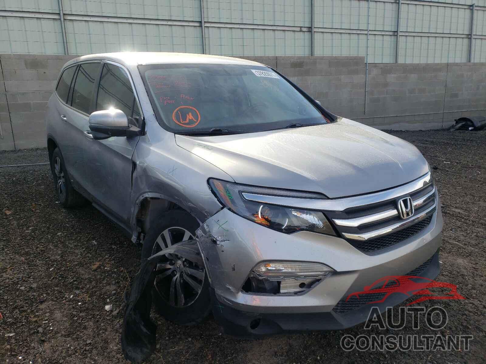 HONDA PILOT 2017 - 5FNYF5H55HB017100