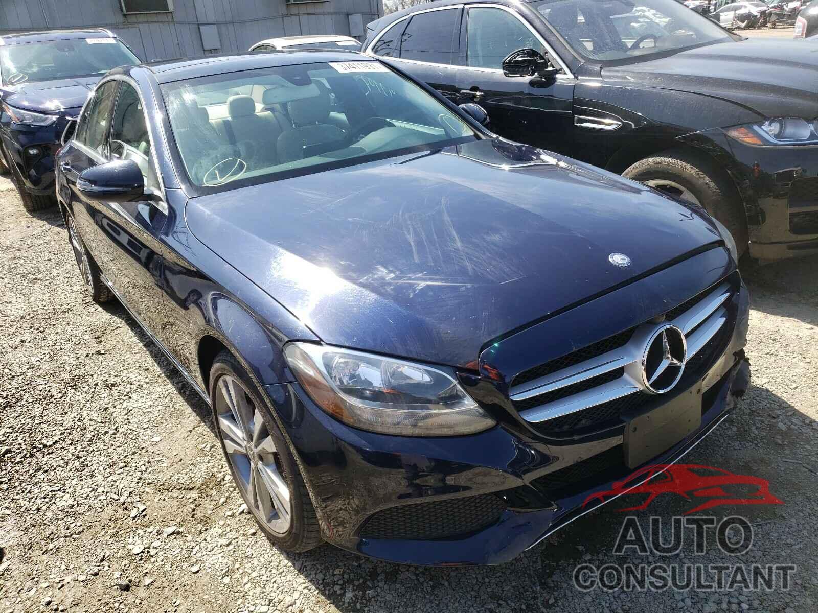 MERCEDES-BENZ C CLASS 2017 - 55SWF4JBXHU224887