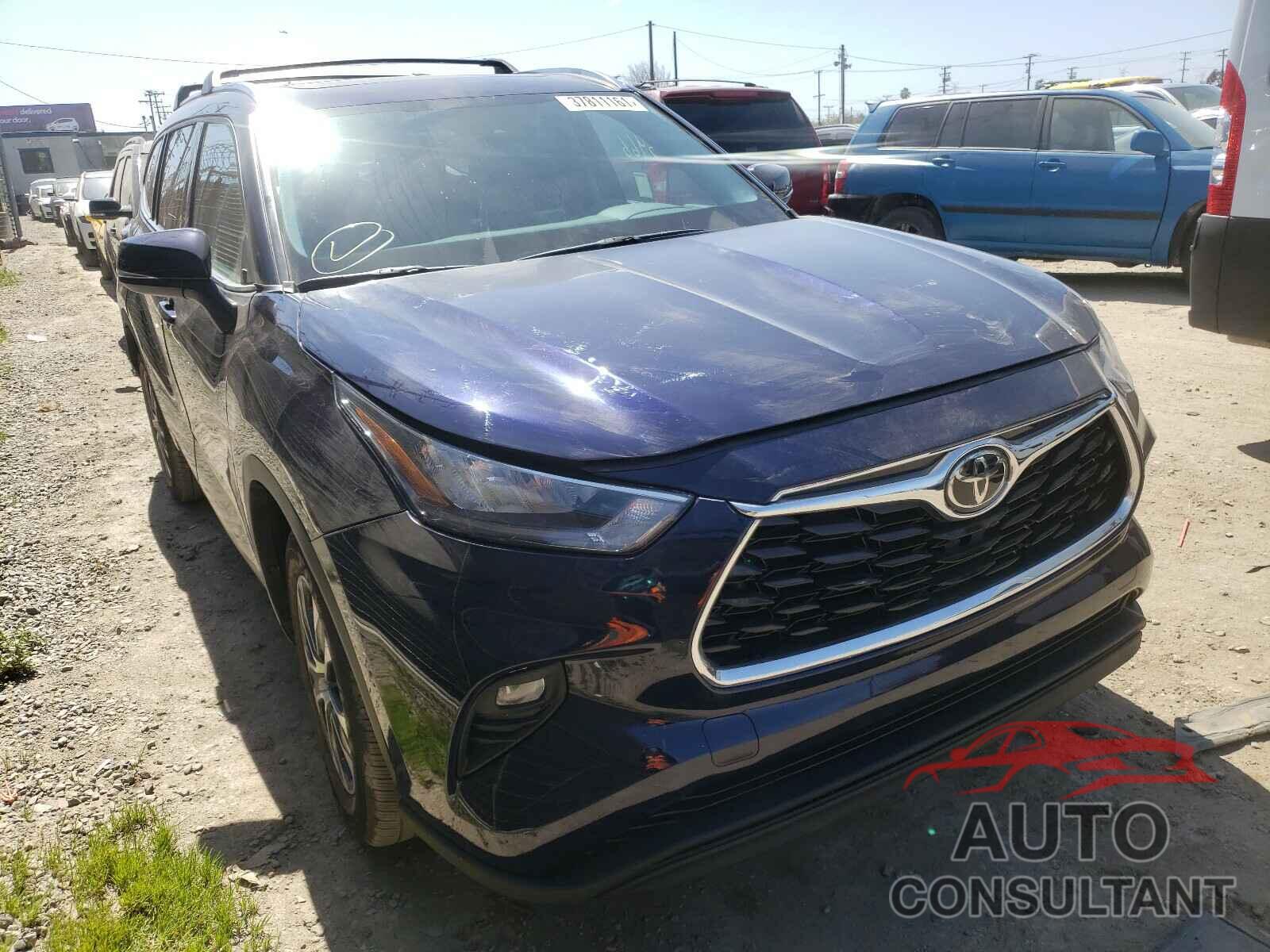 TOYOTA HIGHLANDER 2020 - 5TDHARAH2LS501367