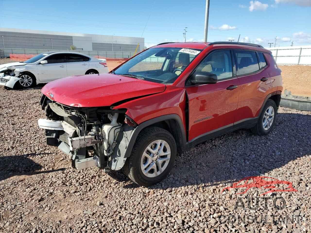 JEEP COMPASS 2018 - 3C4NJCAB6JT182327