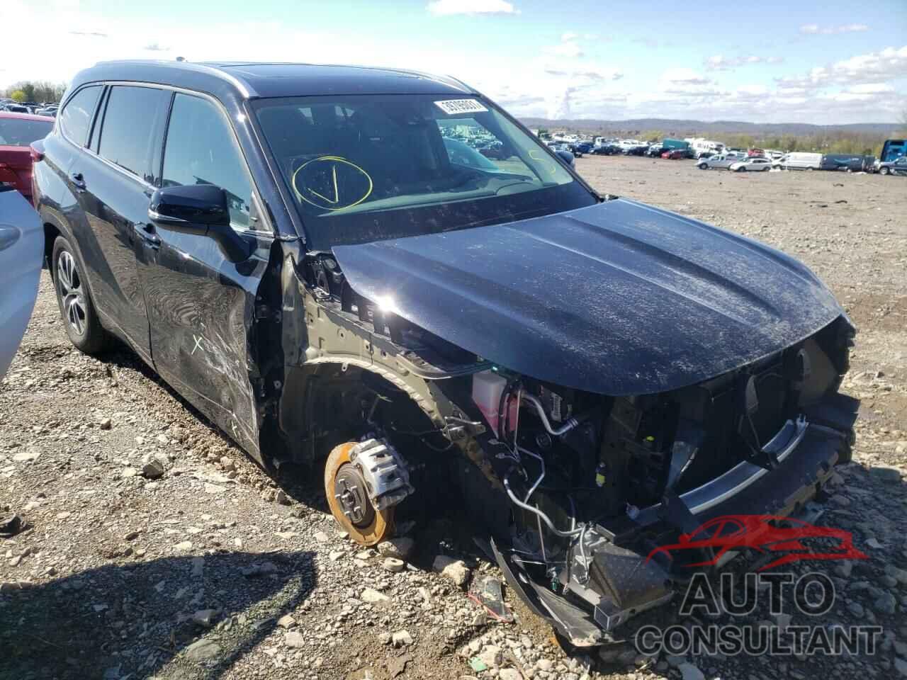 TOYOTA HIGHLANDER 2020 - 5TDGZRBH9LS512840