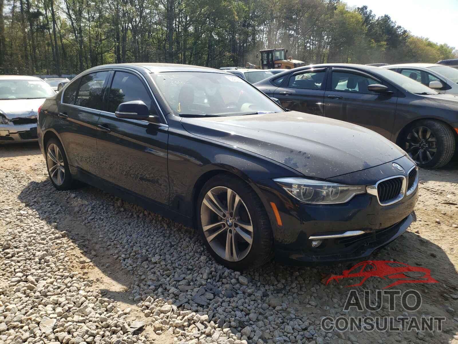 BMW 3 SERIES 2017 - WBA8B9G52HNU50215
