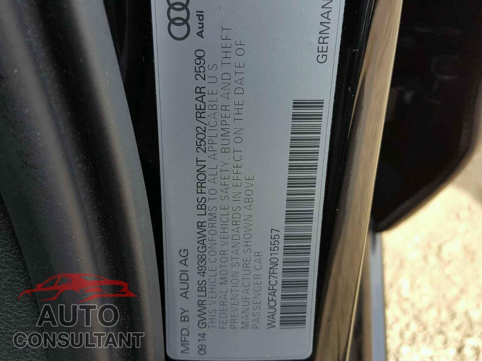 AUDI A6 2015 - WAUCFAFC7FN015557