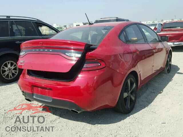 DODGE DART 2015 - 1C3CDFBBXFD380912