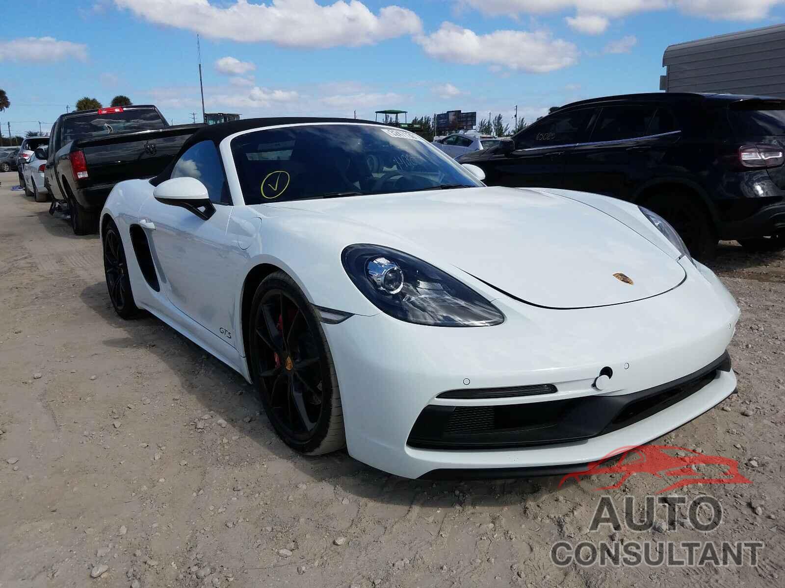 PORSCHE BOXSTER 2018 - WP0CB2A86JS229442