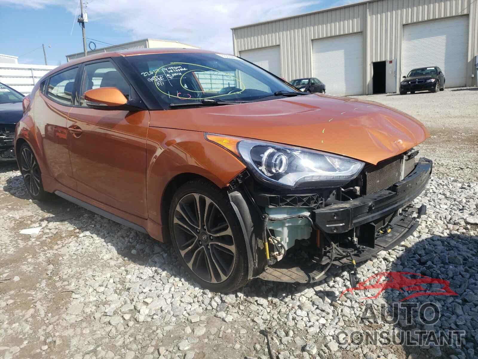 HYUNDAI VELOSTER 2016 - KMHTC6AE0GU284360