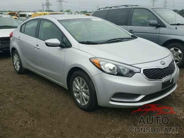 KIA FORTE 2016 - KNAFX4A66G5608552