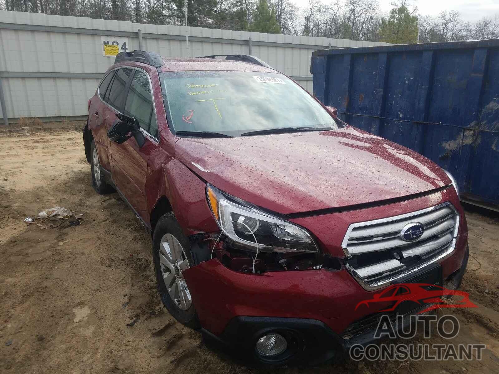 SUBARU OUTBACK 2017 - 4S4BSAFC9H3396462
