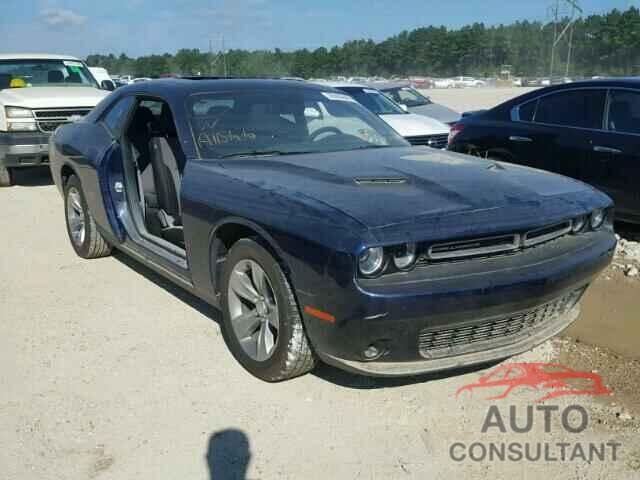 DODGE CHALLENGER 2016 - 2C3CDZAG1GH245255