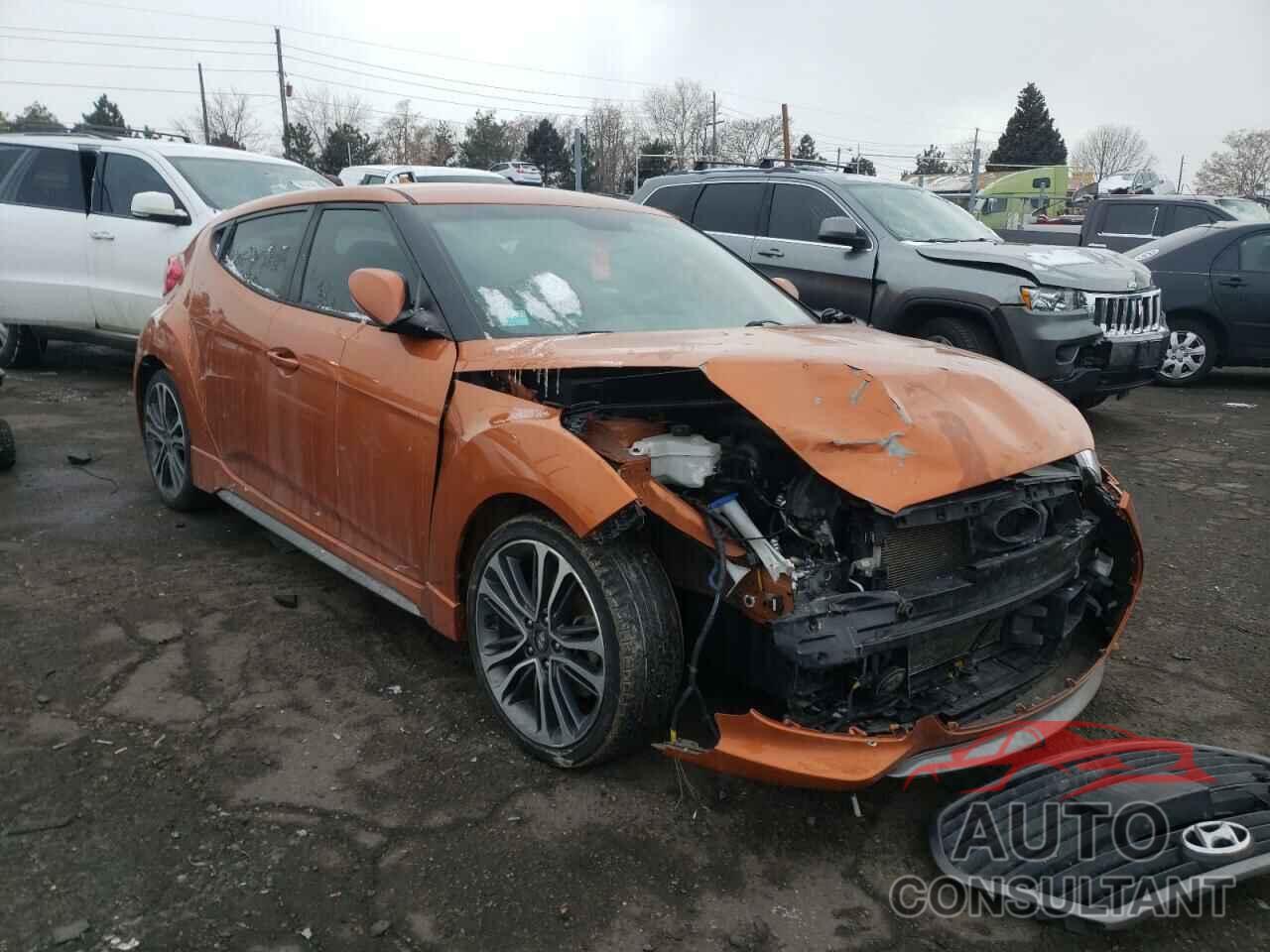 HYUNDAI VELOSTER 2016 - KMHTC6AE0GU302307