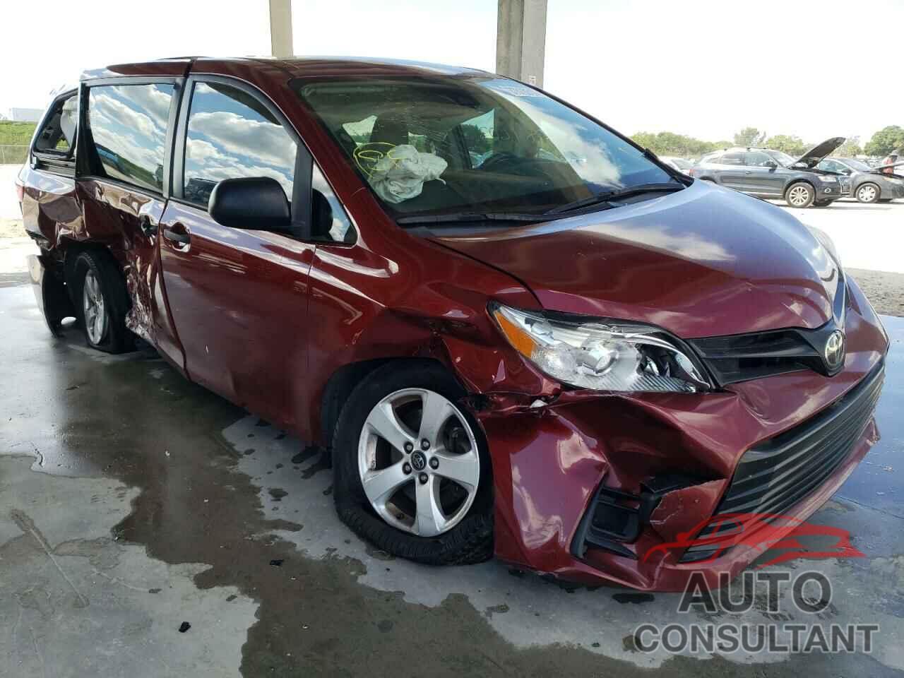 TOYOTA SIENNA 2018 - 5TDZZ3DC9JS924406