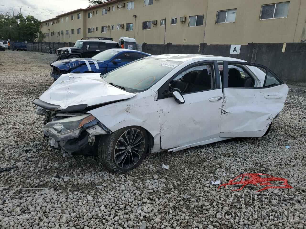 TOYOTA COROLLA 2016 - 2T1BURHE6GC740573