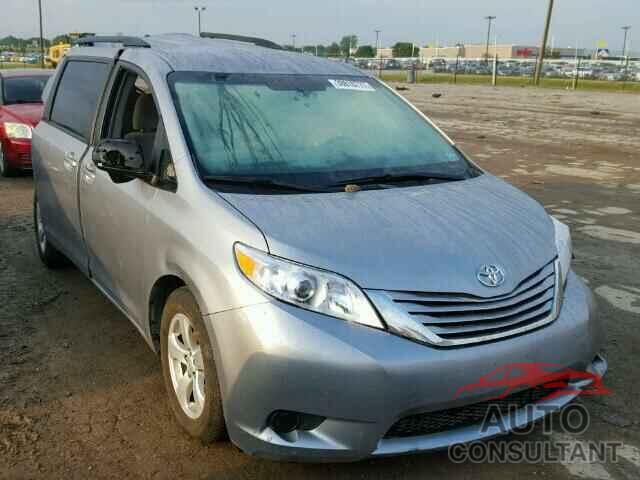 TOYOTA SIENNA 2017 - 5TDKZ3DCXHS782322