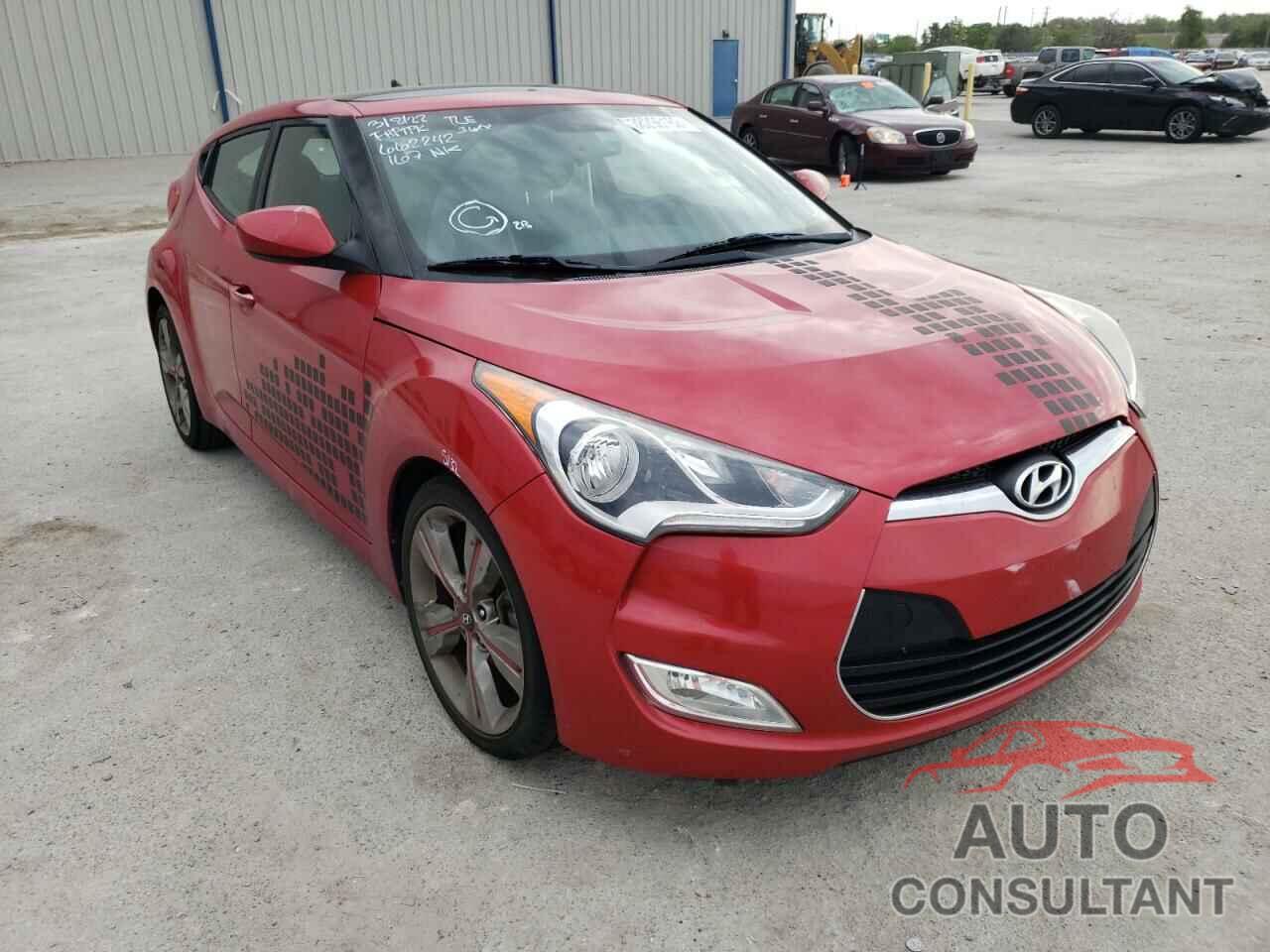 HYUNDAI VELOSTER 2016 - KMHTC6AD4GU249960