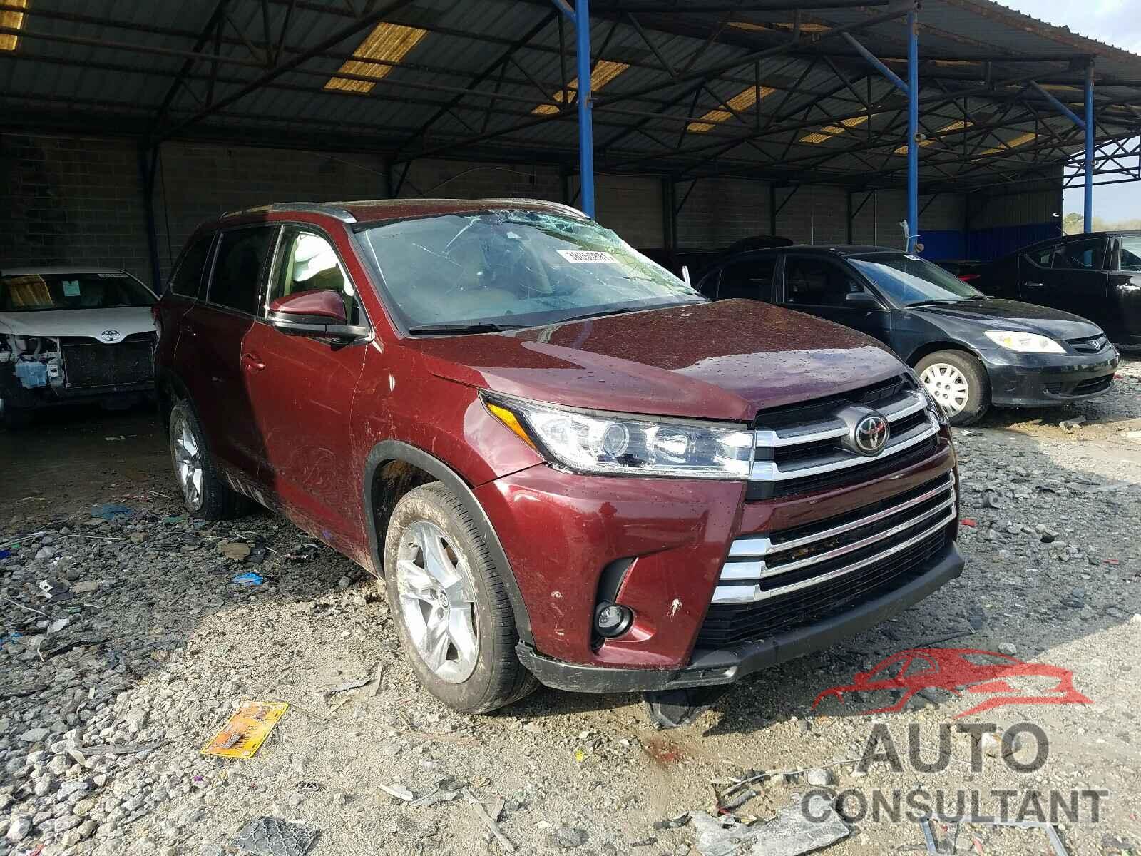 TOYOTA HIGHLANDER 2019 - 5TDYZRFH8KS334948