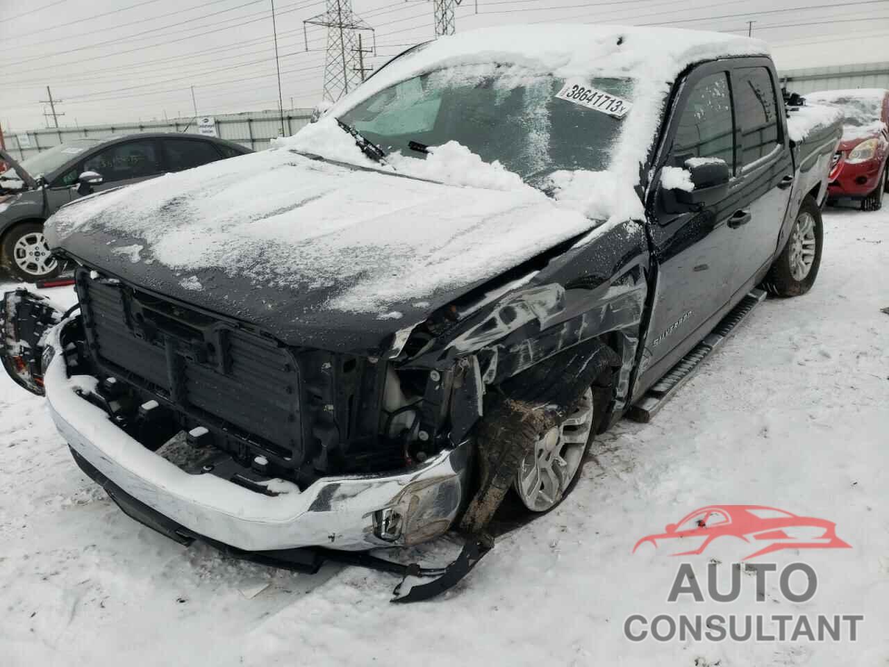 CHEVROLET SILVERADO 2017 - 3GCUKREC9HG187457