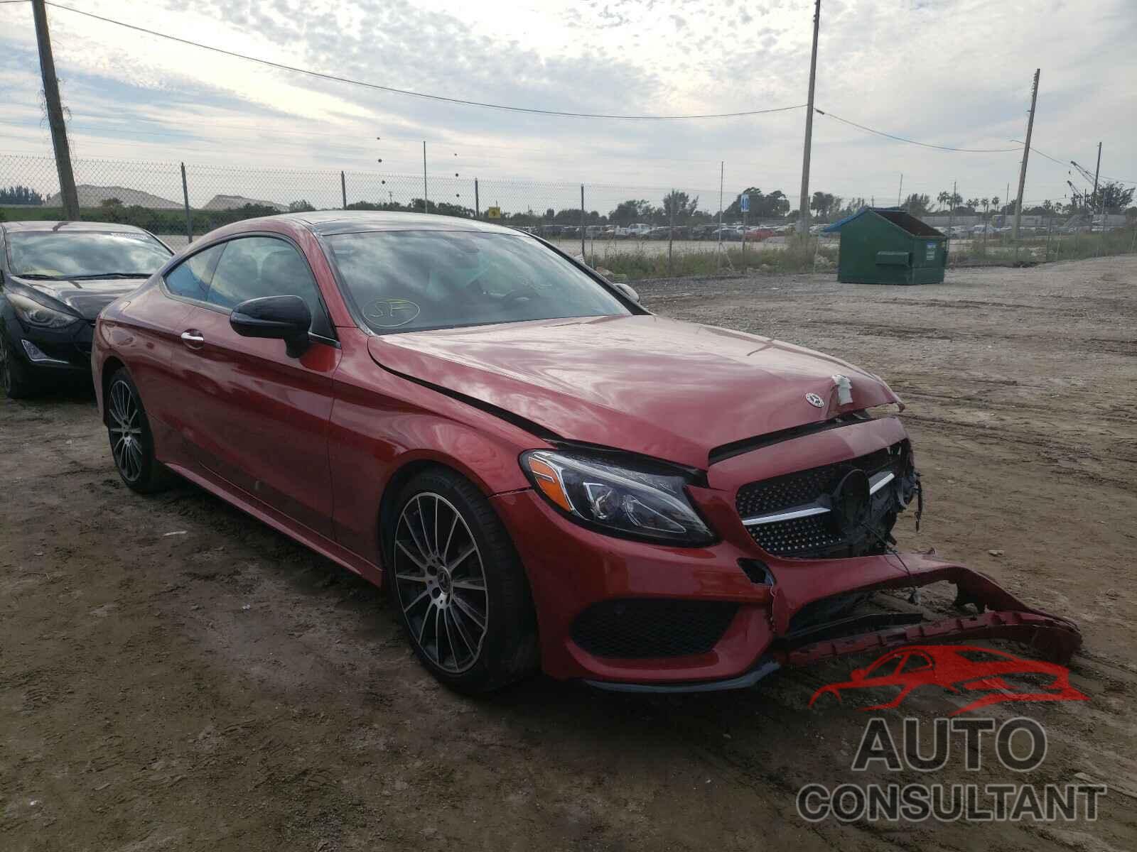 MERCEDES-BENZ C CLASS 2018 - WDDWJ4JB7JF693944