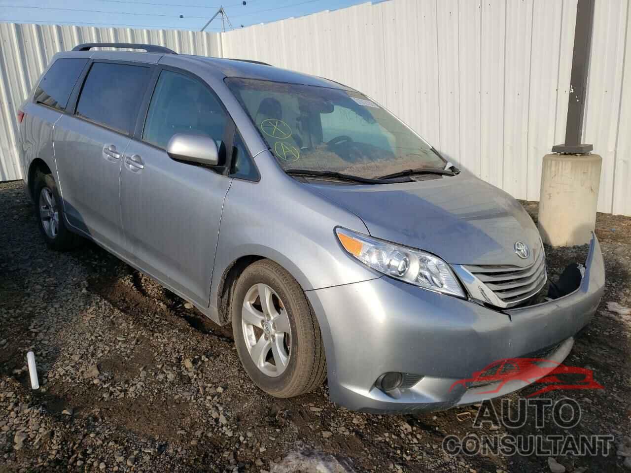 TOYOTA SIENNA 2017 - 5TDKZ3DC8HS787518