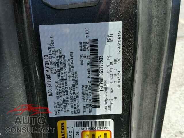 FORD MUSTANG 2016 - 1FATP8UH0G5299533