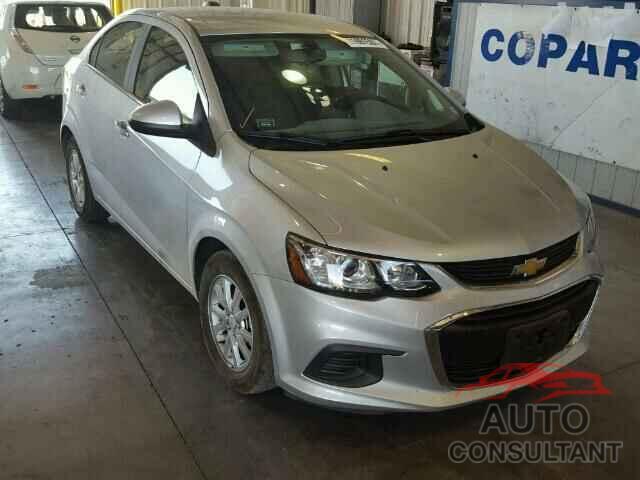 CHEVROLET SONIC 2017 - 1G1JD5SG2H4124364