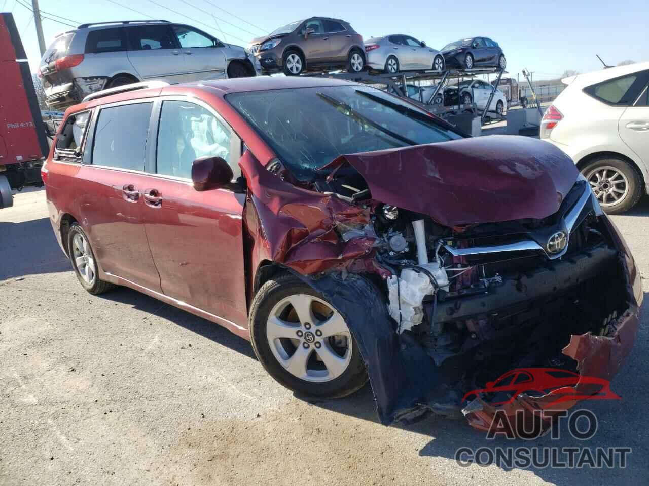 TOYOTA SIENNA 2018 - 5TDKZ3DC1JS910002