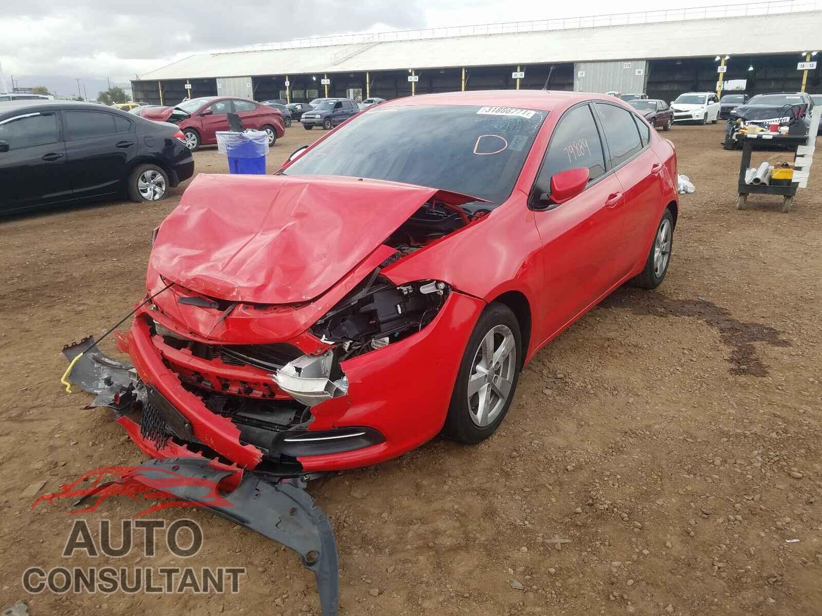 DODGE DART 2016 - 1C3CDFBB4GD652873