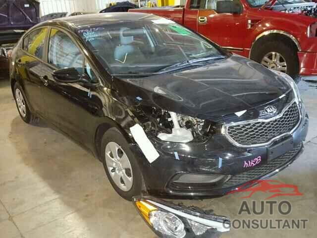 KIA FORTE 2016 - KNAFK4A61G5509247