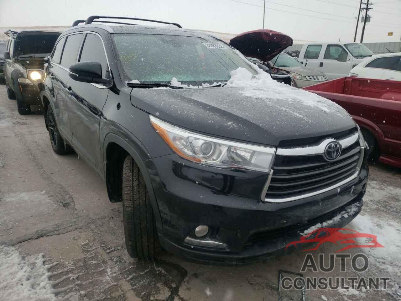 TOYOTA HIGHLANDER 2016 - 5TDDKRFH0GS228035