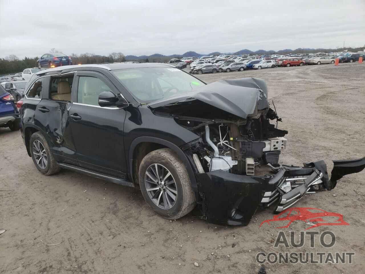 TOYOTA HIGHLANDER 2017 - 5TDJZRFH3HS380214