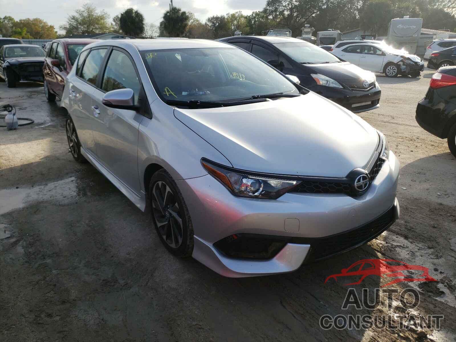 TOYOTA SCION 2016 - JTNKARJE3GJ504742