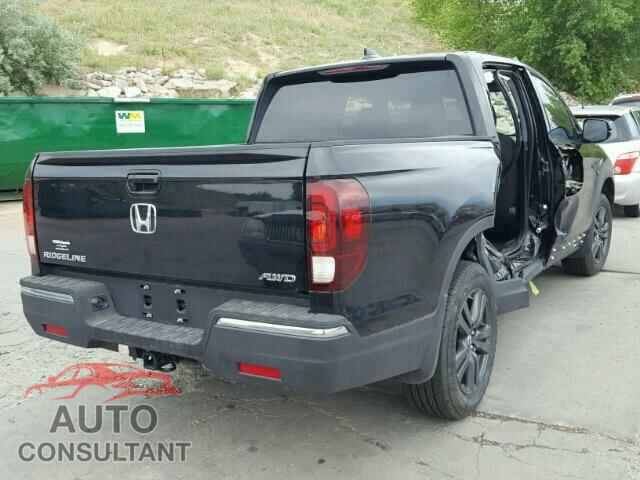 HONDA RIDGELINE 2017 - 5FPYK3F13HB023940