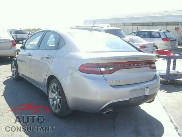 DODGE DART 2015 - 1C3CDFBB5FD238287
