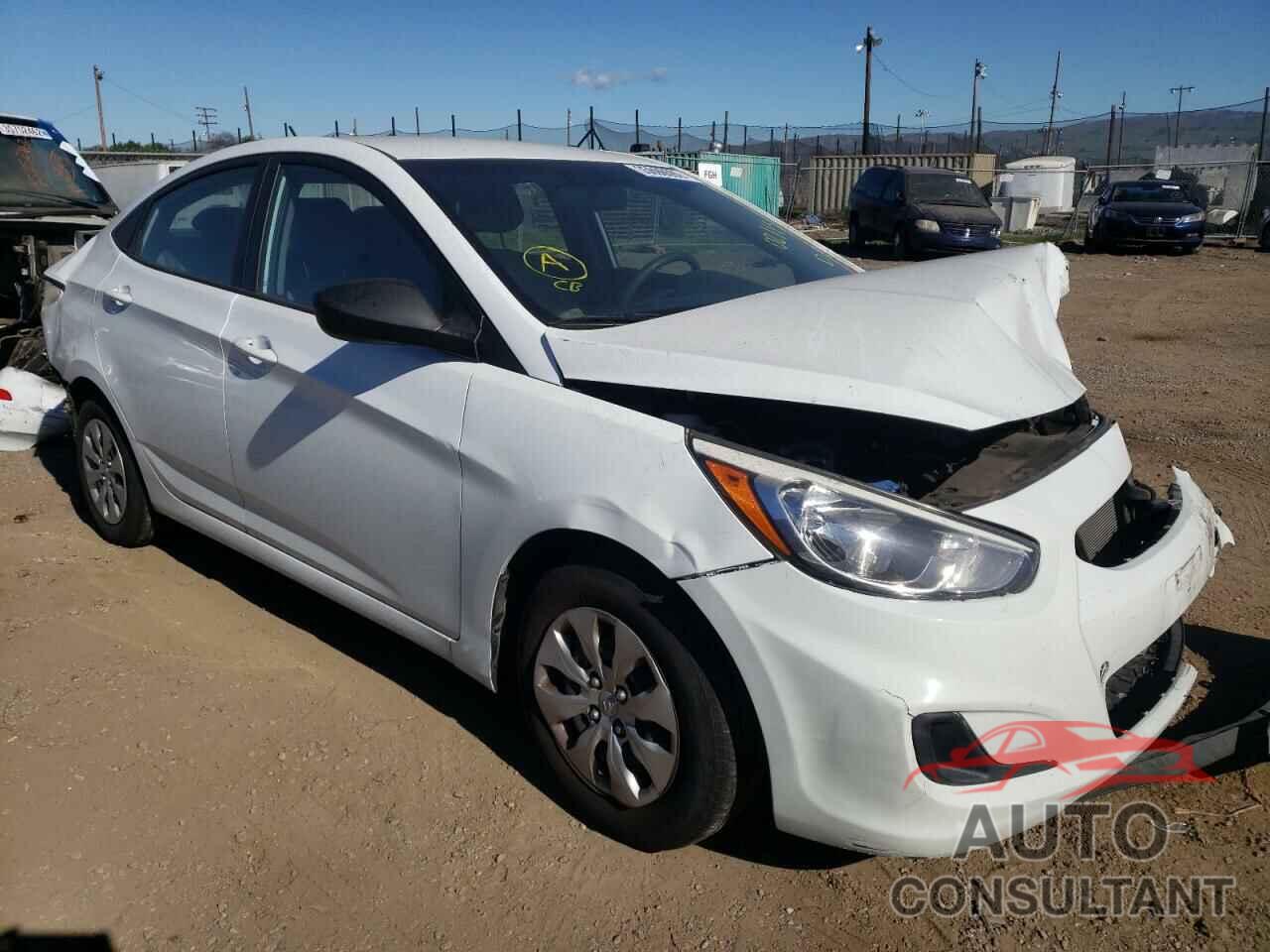 HYUNDAI ACCENT 2017 - KMHCT4AE7HU172452