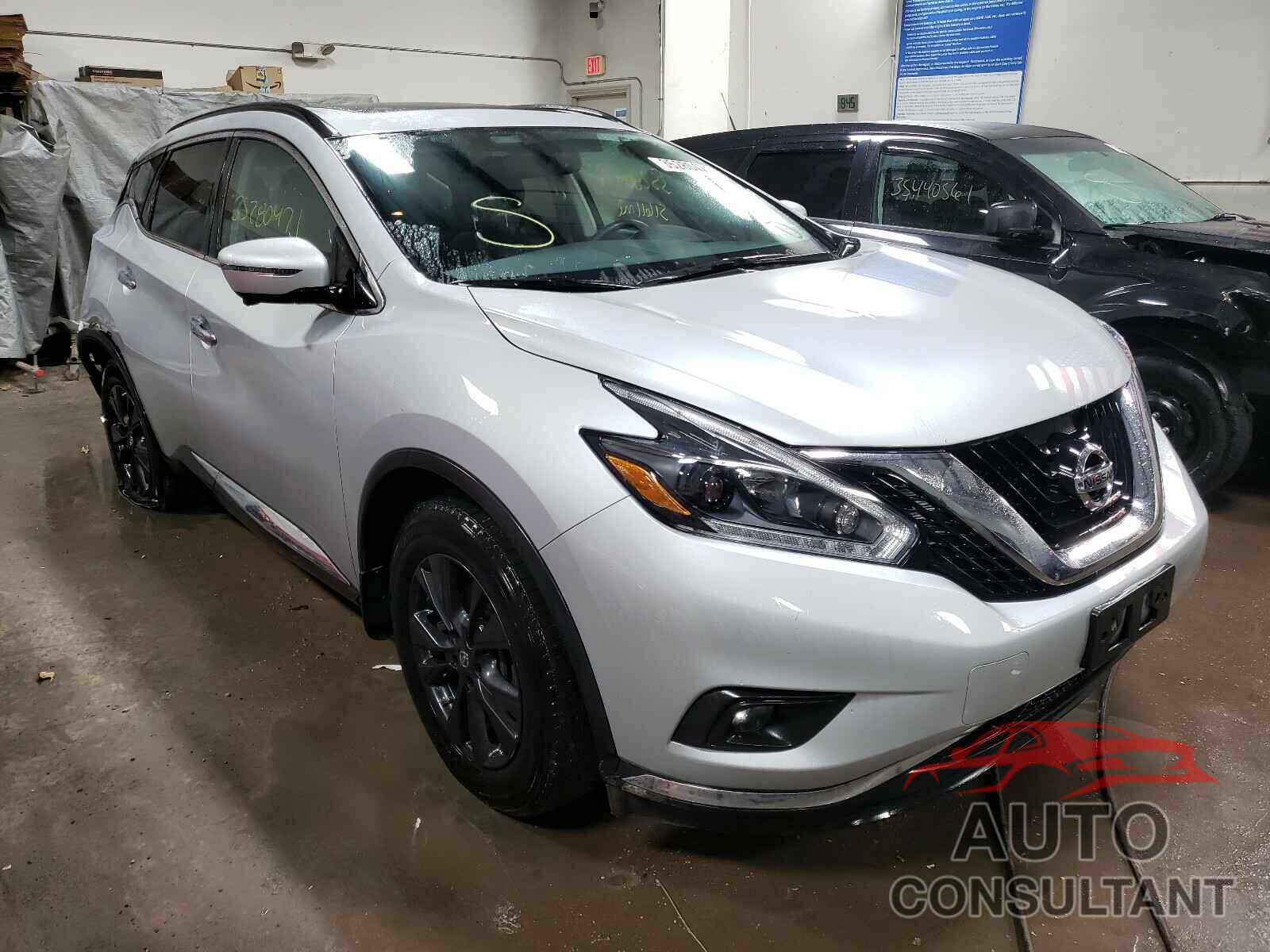 NISSAN MURANO 2018 - 5N1AZ2MH5JN184566