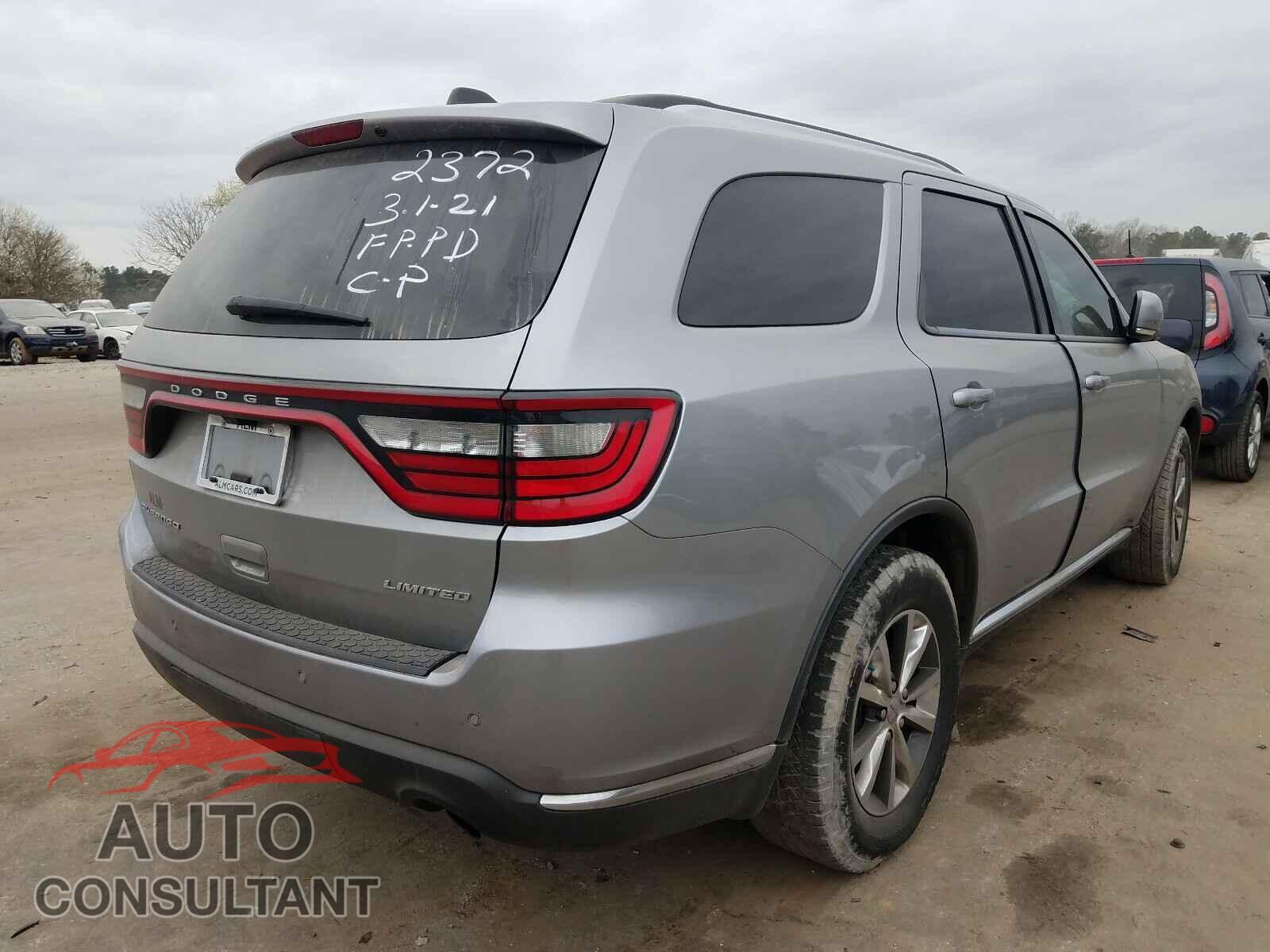 DODGE DURANGO 2016 - 1C4RDHDG9GC322372