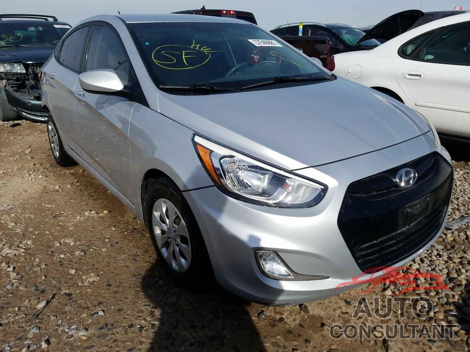 HYUNDAI ACCENT 2016 - KMHCT4AE2GU105062