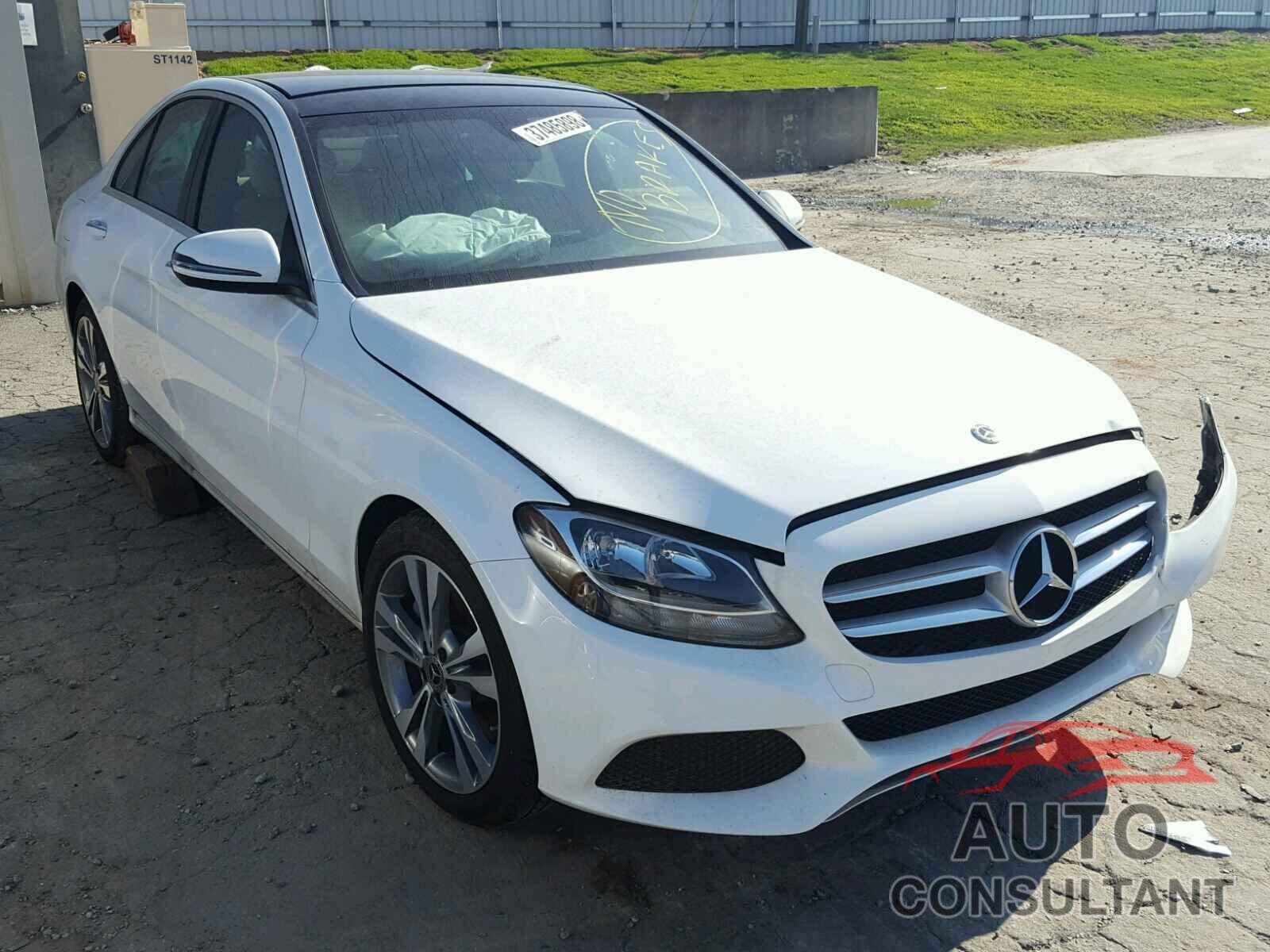 MERCEDES-BENZ C300 2018 - WDDWF4JB8JR340936