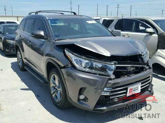 TOYOTA HIGHLANDER 2017 - 5TDYZRFH6HS207835