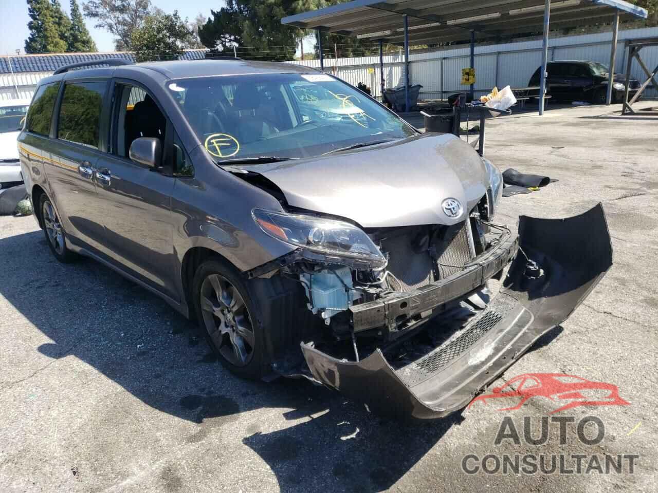 TOYOTA SIENNA 2016 - 5TDXK3DC7GS704184