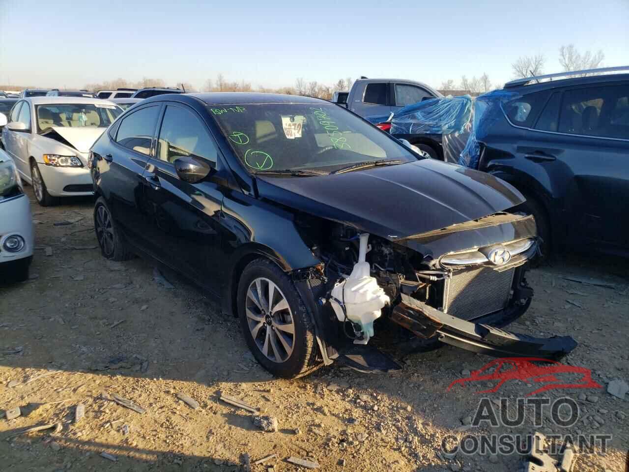 HYUNDAI ACCENT 2017 - KMHCT4AE7HU338534